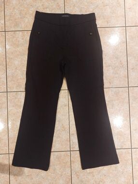 Counterparts Black Women's Stretch Straight-Leg Pants